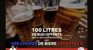 200 chopes de bière offertes pour la finale de la coupe du monde