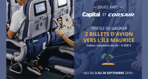 Billets d'avion AR Paris île Maurice