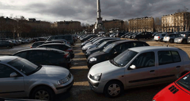 Stationnement gratuit aux Quinconces - Bordeaux