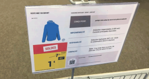 Veste imperméable pour enfant au prix de 1€ - Cambrai