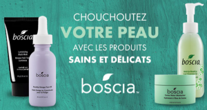 14 lots de soins Boscia offerts