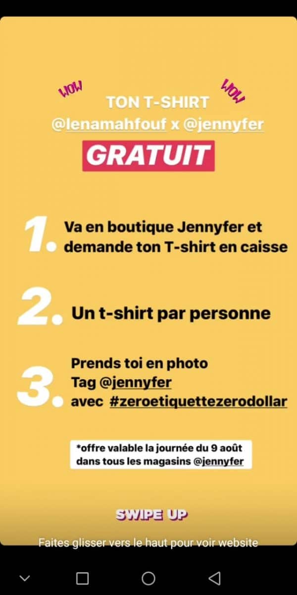 t-shirts Jennyfer