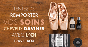 67 coffrets de 3 soins Davines offerts