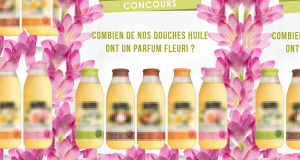 Des produits de douche huile parfumée offerts