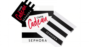 Une carte cadeau Sephora de 180 euros offerte