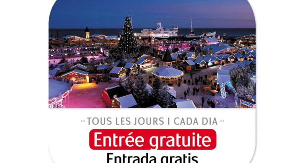 Entrée gratuite au Village de Noël du Barcarès