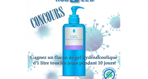 10 flacons de gel hydroalcoolique offerts