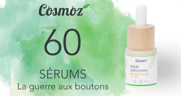 60 Sérums La Guerre aux boutons de Cosmoz à tester