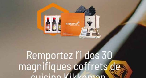 30 coffrets de cuisine offerts