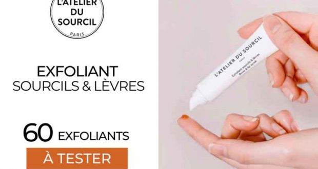 60 EXFOLIANT SOURCILS & LÈVRES L'Atelier du Sourcil à tester