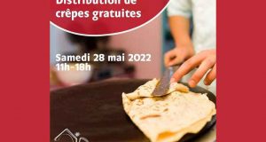 Distribution d'une crêpe et Shooting photo gratuits