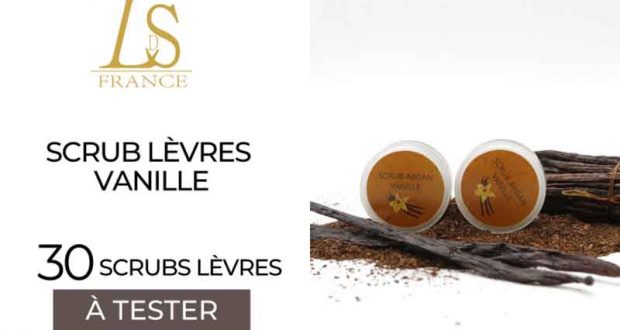 30 Srub Lèvres Vanille Lueur du Sud à tester