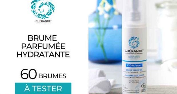 60 Brume Parfumée Hydratante Guérande Cosmetics à tester