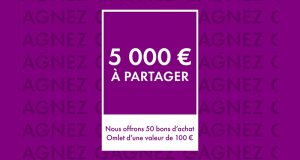 50 bons d'achat Omlet de 100 euros à gagner