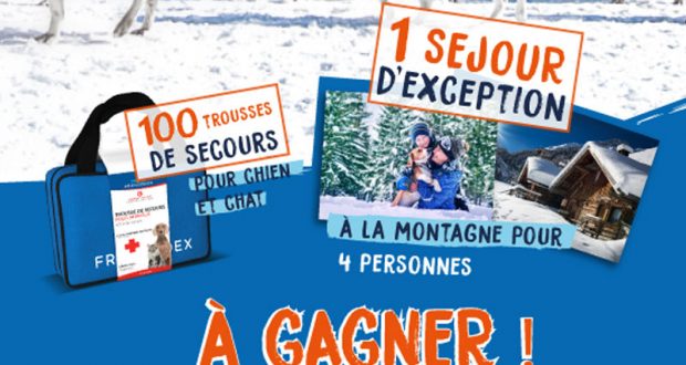 100 trousses de secours pour chien et chat à gagner