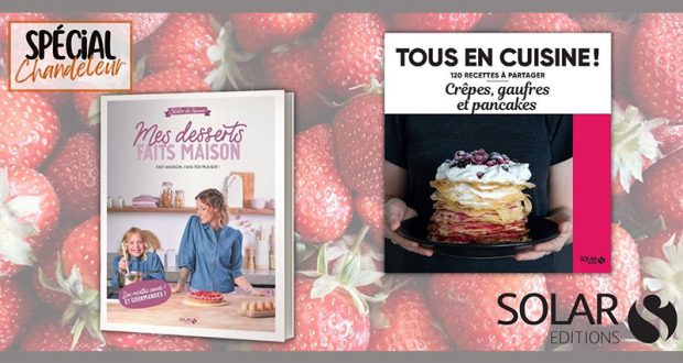 15 lots de 2 livres de recettes offerts