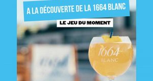 50 lots de bouteilles de 1664 Blanc à gagner