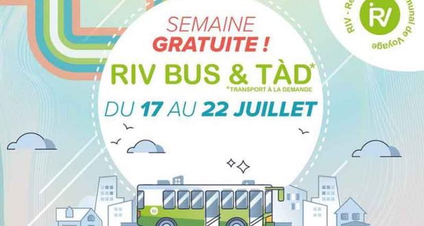 Bus et Transport à la demande gratuits