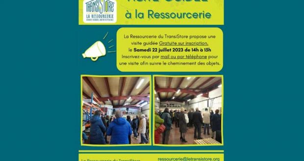 Visite guidée gratuite de la ressourcerie du Transistore