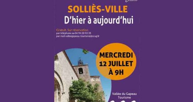 Visite guidée gratuite du patrimoine de Solliès-Ville