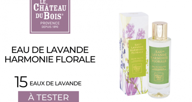 15 Eau de lavande Harmonie Florale à tester