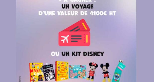 20 kits rentrée Disney offerts (valeur unitaire 82 euros)