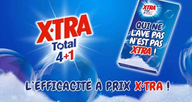 Échantillons gratuits de lessive X-TRA à recevoir à domicile