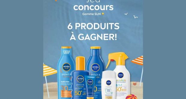 6 lots de soins de Nivea à gagner