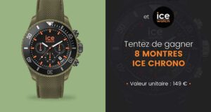 8 montres ICE Chrono de 149€ à remporter