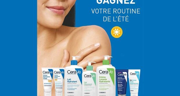 30 lots de 7 produits de soins Cerave offerts