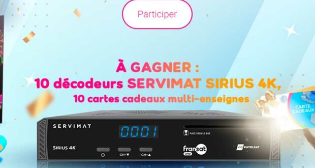 10 décodeurs satellite 4K UHD à remporter