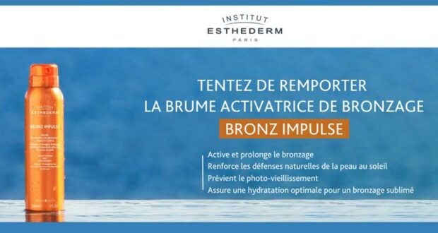 100 brumes solaires Bronz Impulse Esthederm offertes