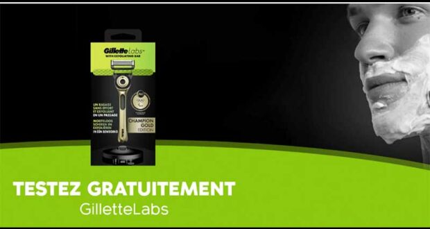 60 GilletteLabs Gold Edition à tester