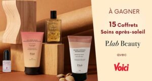 15 coffrets Soins après-soleil P.Lab BEAUTY offerts