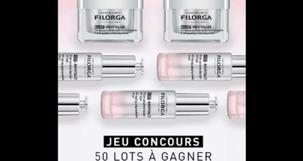 50 lots de soins Filorga à gagner