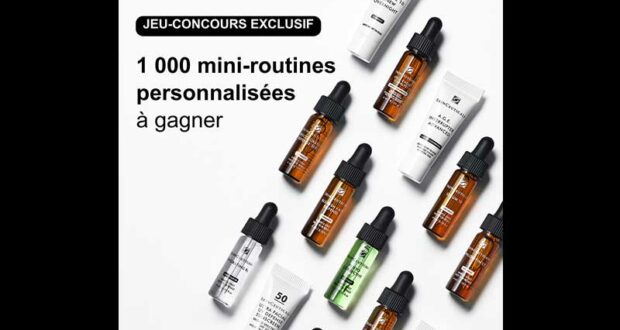 1000 routines de 3 échantillons SkinCeuticals offertes