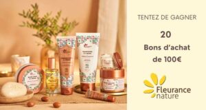 20 Bons d’achat Fleurance Nature de 100€ offerts