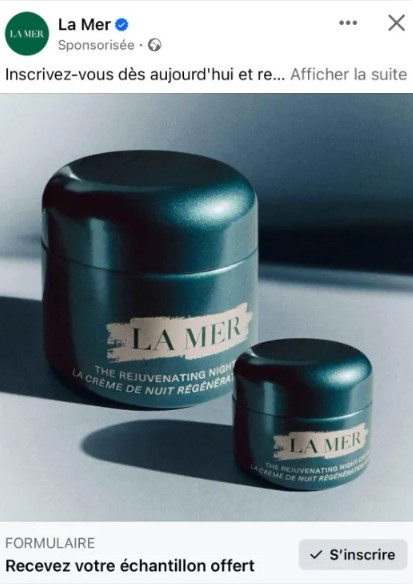 Crème de Nuit Régénération Intense La Mer