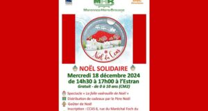 Distribution de cadeaux aux enfants par le père Noël