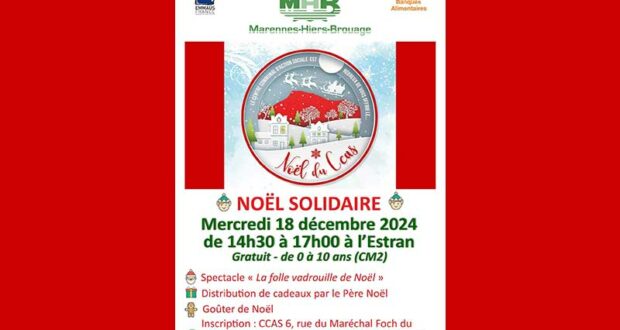 Distribution de cadeaux aux enfants par le père Noël