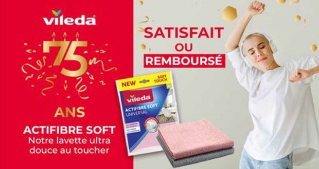 Lavette Actifibre Soft Universal vileda 100% Remboursé