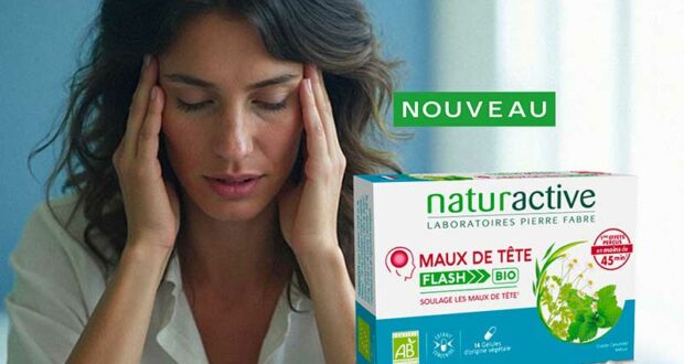 1000 Naturactive Maux de tête Flash Bio à tester