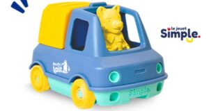 1000 jouets "Camion en plastique recyclée" offerts