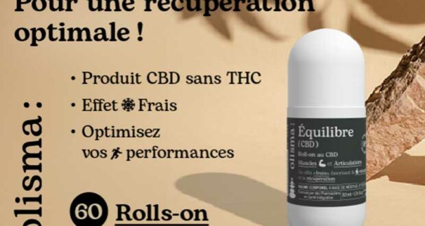 60 Roll-on CBD (Équilibre) Olisma à tester