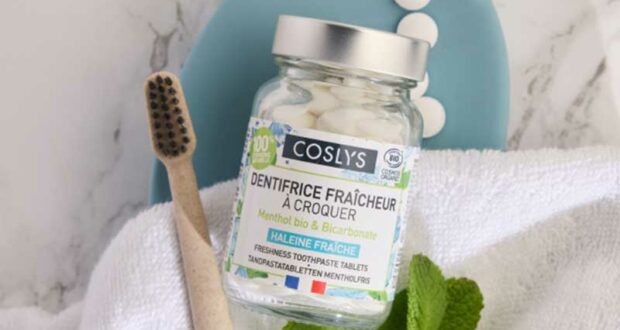 60 dentifrice à croquer Coslys à tester