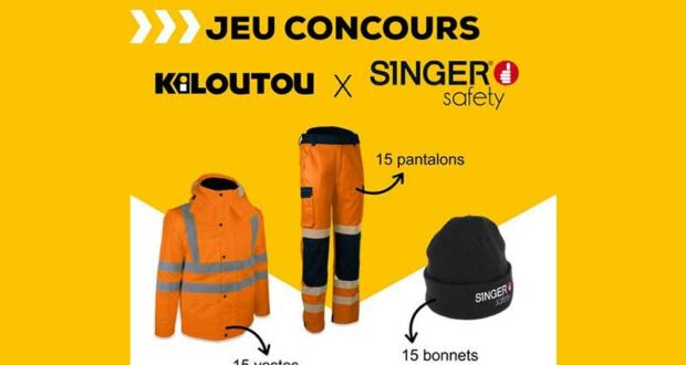 En jeu 15 ensembles veste + pantalon + bonnet Singer Safety