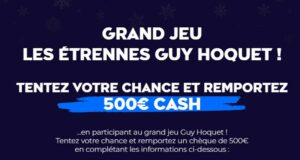 10 chèques de 500 € chacun à gagner