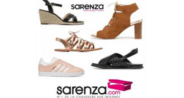 20 bons d'achat Sarenza de 50€ offerts