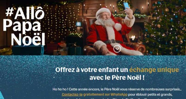 Le retour du père noël Bouygues