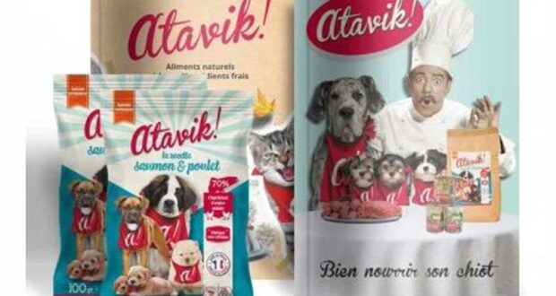 Échantillons de croquettes Atavik pour chiens et chats